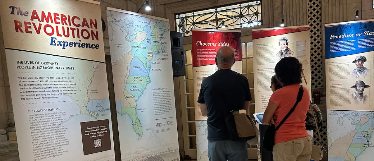 American Revolution Experience Traveling Exhibition at DAR HQ