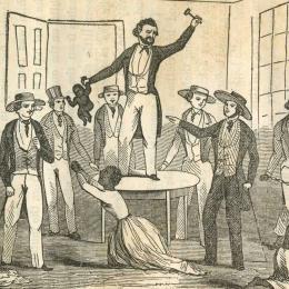 Slave Auction, 1849