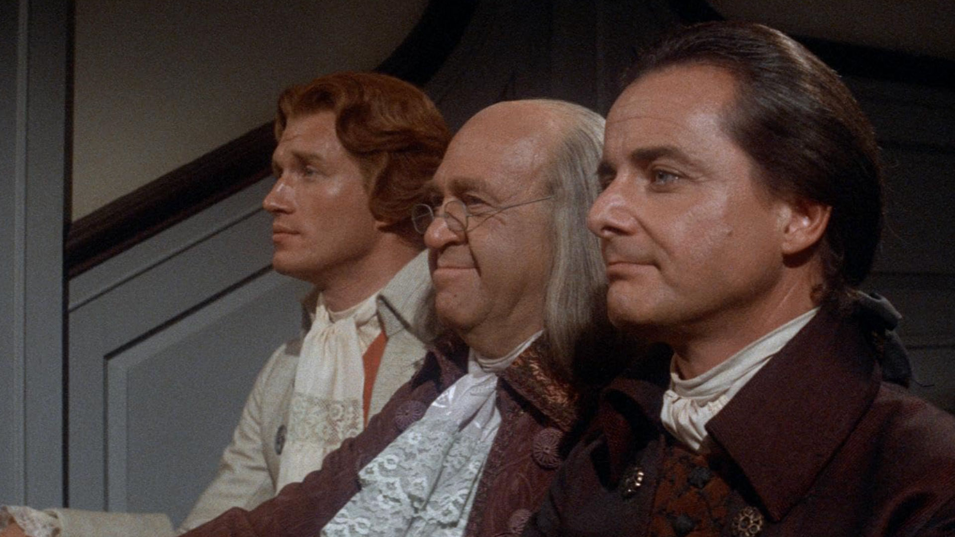 Howard Da Silva, William Daniels, and Ken Howard in 1776 (1972)