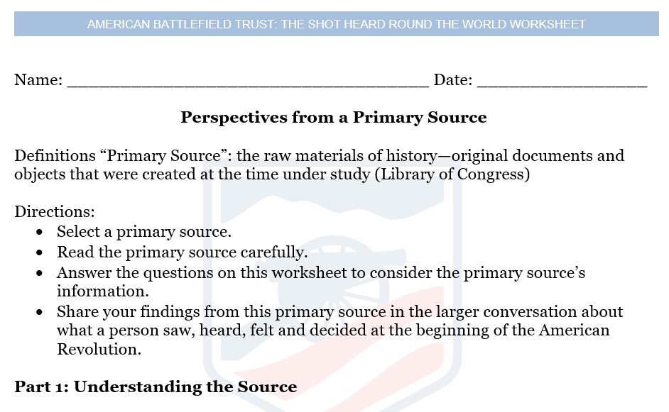 Worksheet