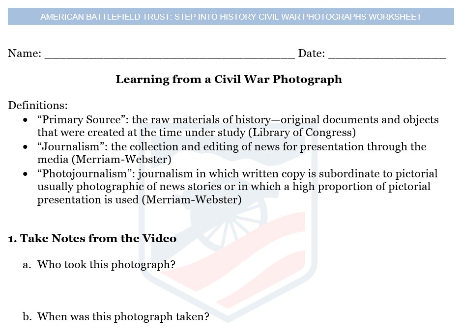 Lesson Plan Worksheet