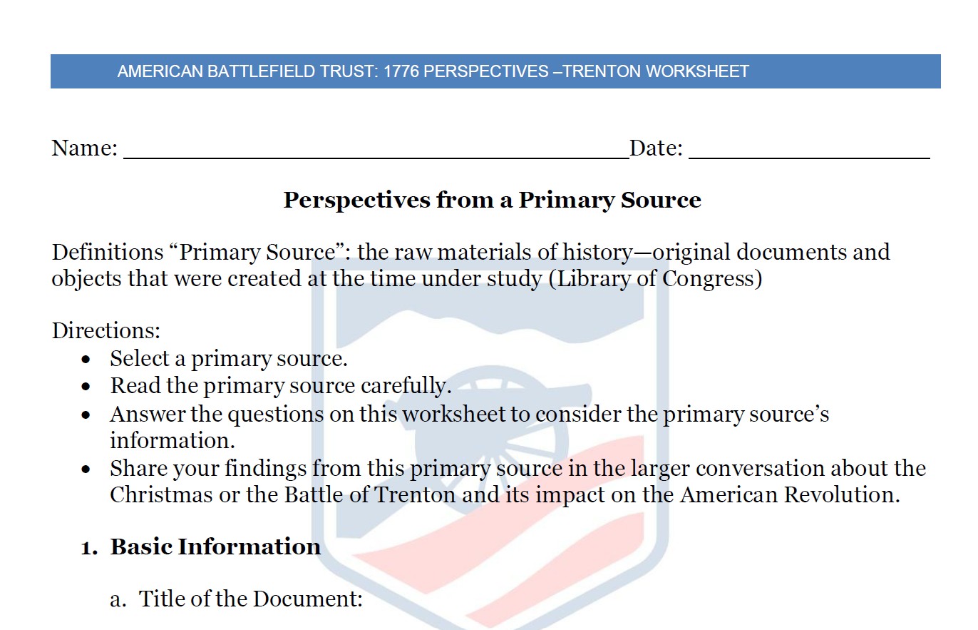 Worksheet