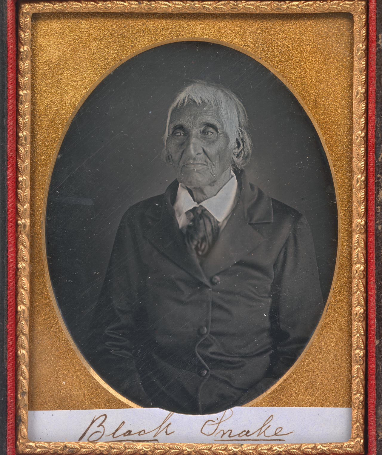 Governor Blacksnake (“Chainbreaker”), Seneca war chief and lifelong Iroquois leader.