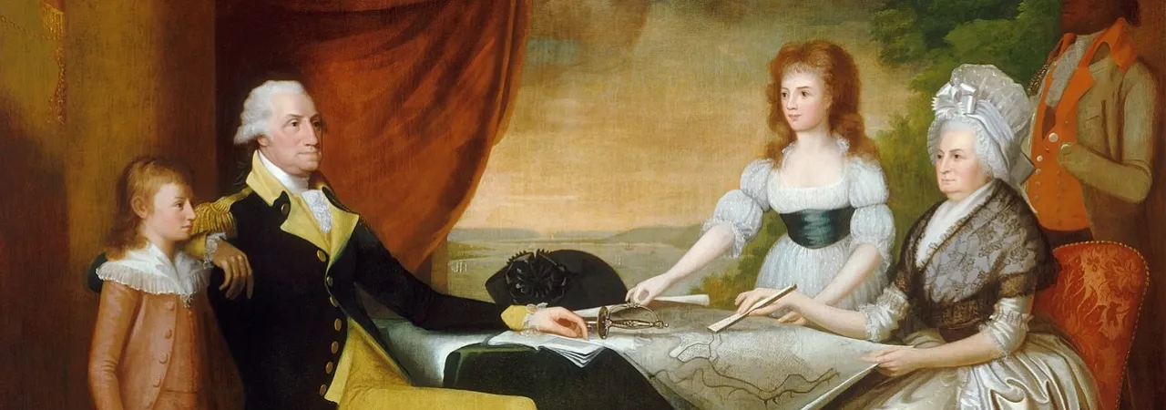 The Washington Family by Edward Savage