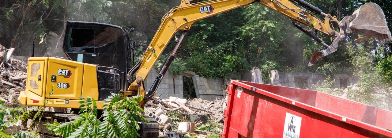 Demolition at Lookout Mountain