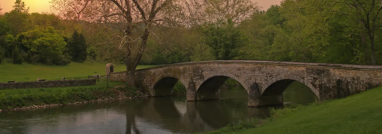 Burnside's Bridge at Antietam National Battlefield, Sharpsburg, Md.