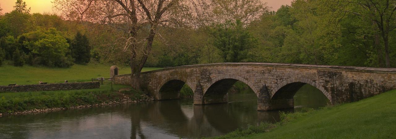 Burnside's Bridge at Antietam National Battlefield, Sharpsburg, Md.