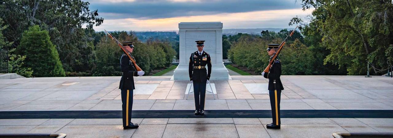 The Tomb of the Unknown Soldier, Arlington National Cemetery, Arlington, Va.