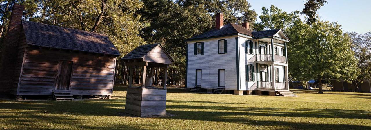 Harper House today, Bentonville Battlefield State Historic Site, Four Oaks, N.C.