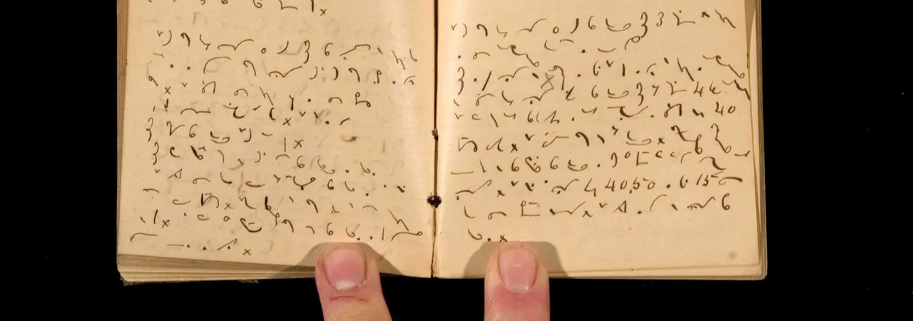 Ferdinand Kilbourne's Civil War diary in Pitman shorthand