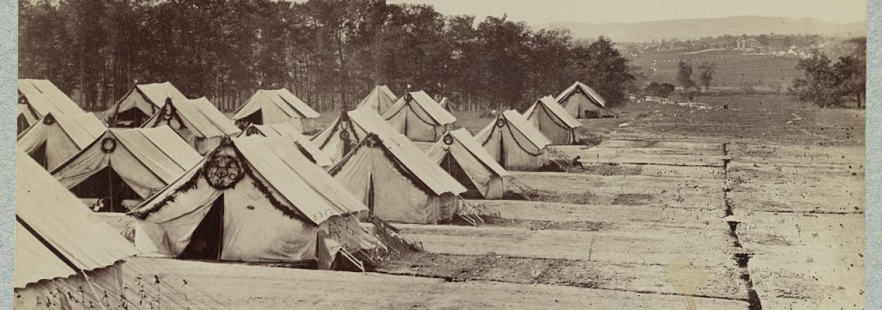 Camp Letterman at Gettysburg