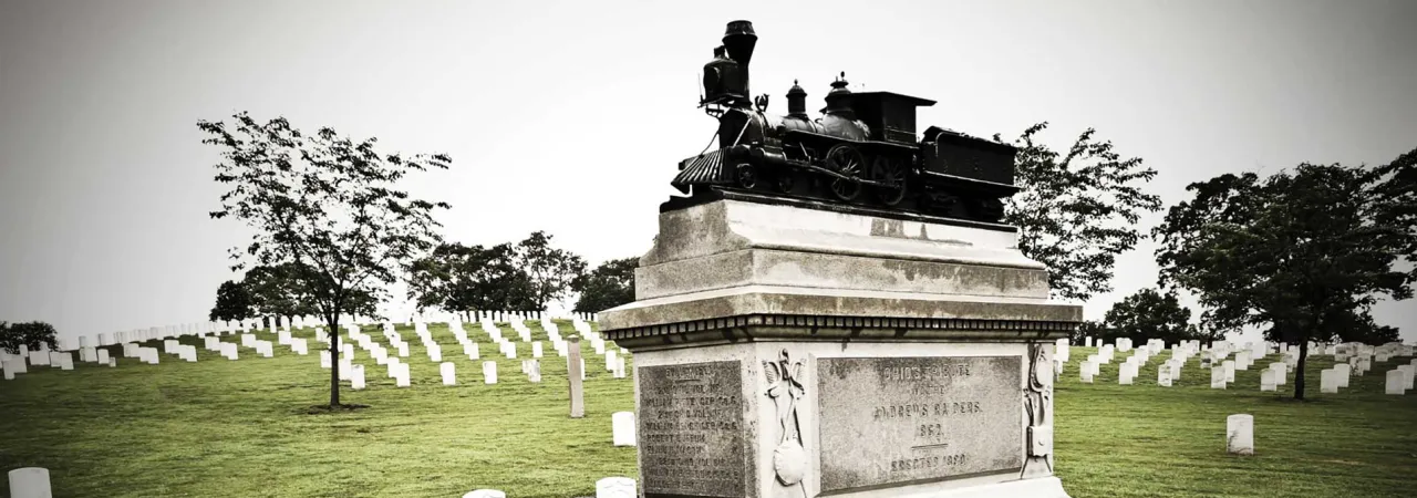 Monument to Andrews’ Raiders Chattanooga National Cemetery Chattanooga, Tenn.