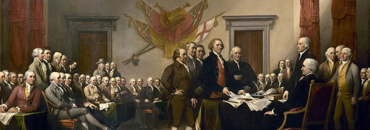 Declaration of Independence (1819) by John Trumbull