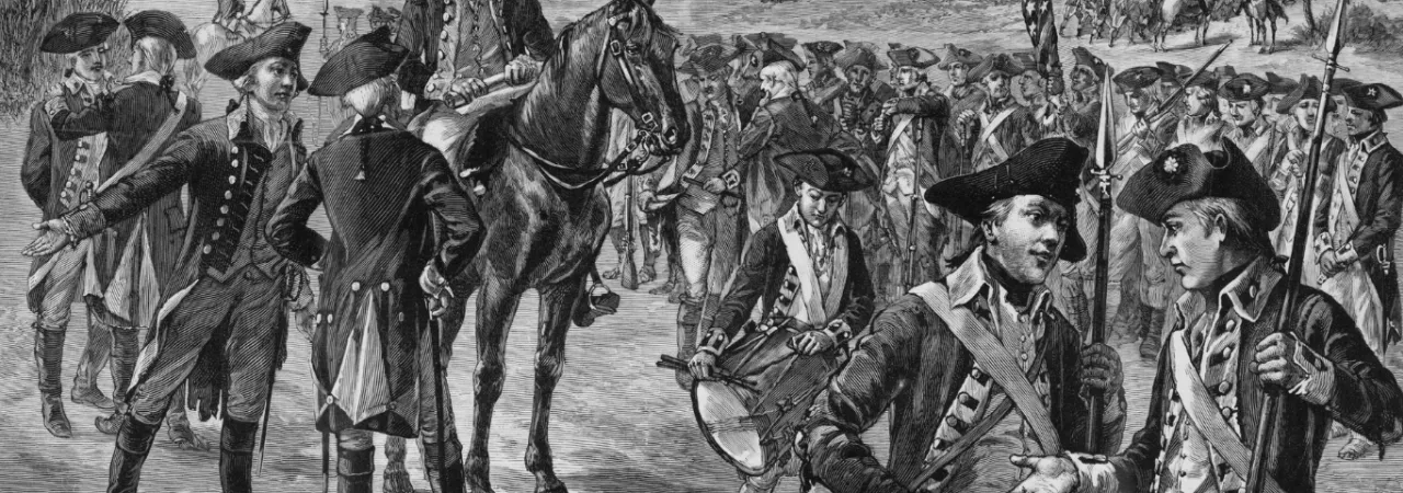 Disbanding the Continental Army, at New Windsor, New York, November 3, 1783