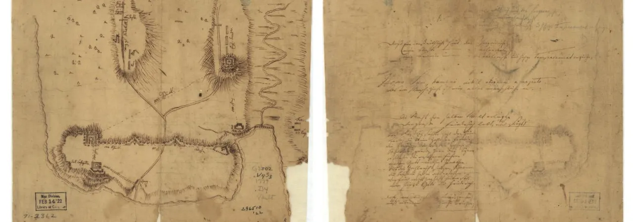 Fort La Fayette on Verplancks Point, with British and Hessian troop positions