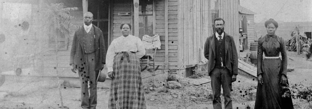 Frame House near Nicodemus, Kansas, ca. Late 19th-Century