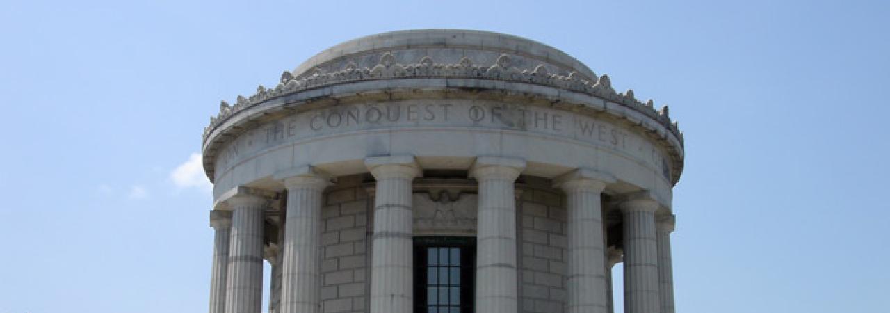 Photo depicting George Rogers Clark Memorial in Vincennes, Indiana