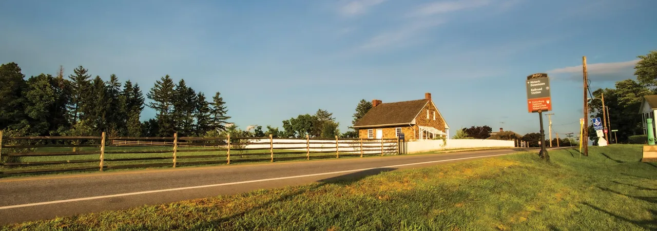 A modern-day photograph of the Mary Thompson House