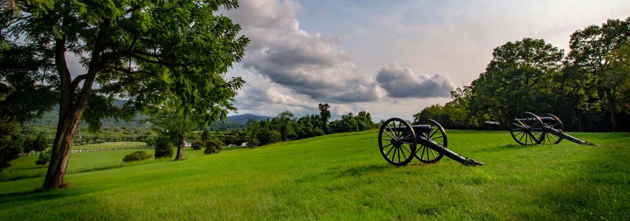 A view from Bolivar Heights at Harpers Ferry National Historical Park.