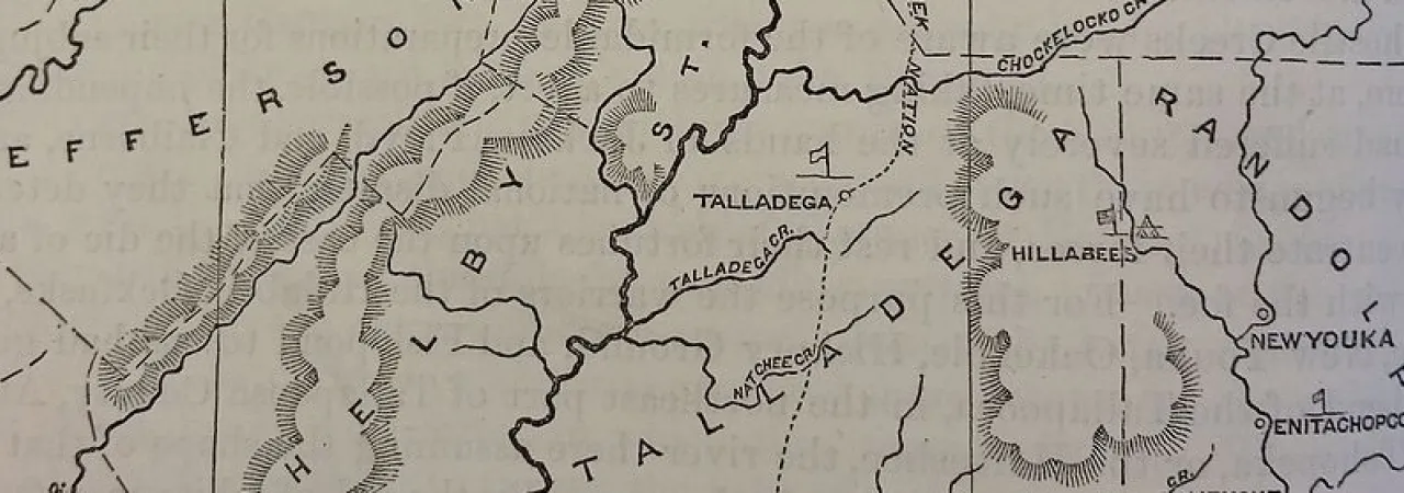 Map of Hillabee