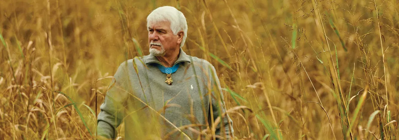 James McCloughan at Stones River National Battlefield, Murfreesboro, Tenn.