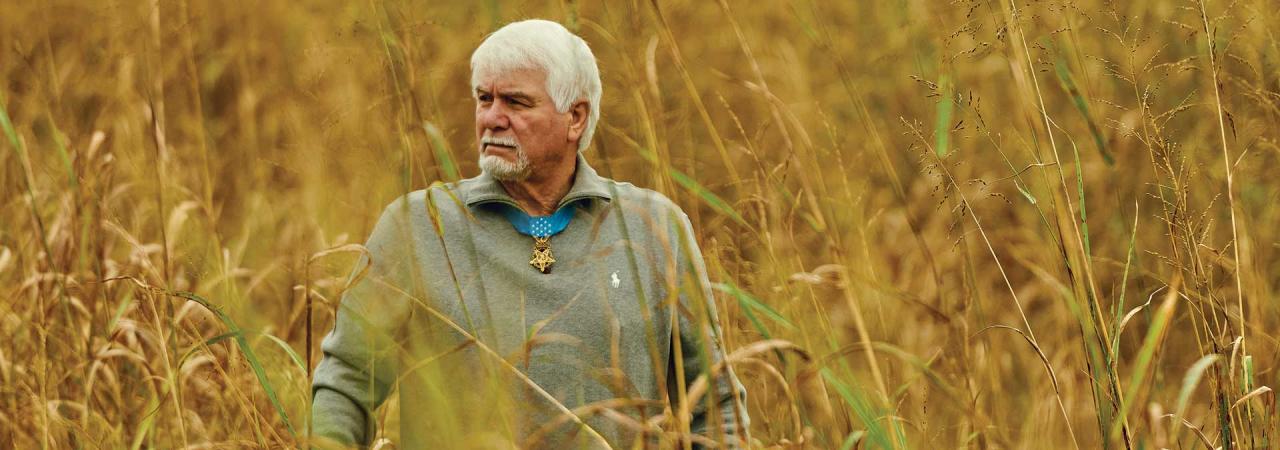 James McCloughan at Stones River National Battlefield, Murfreesboro, Tenn.