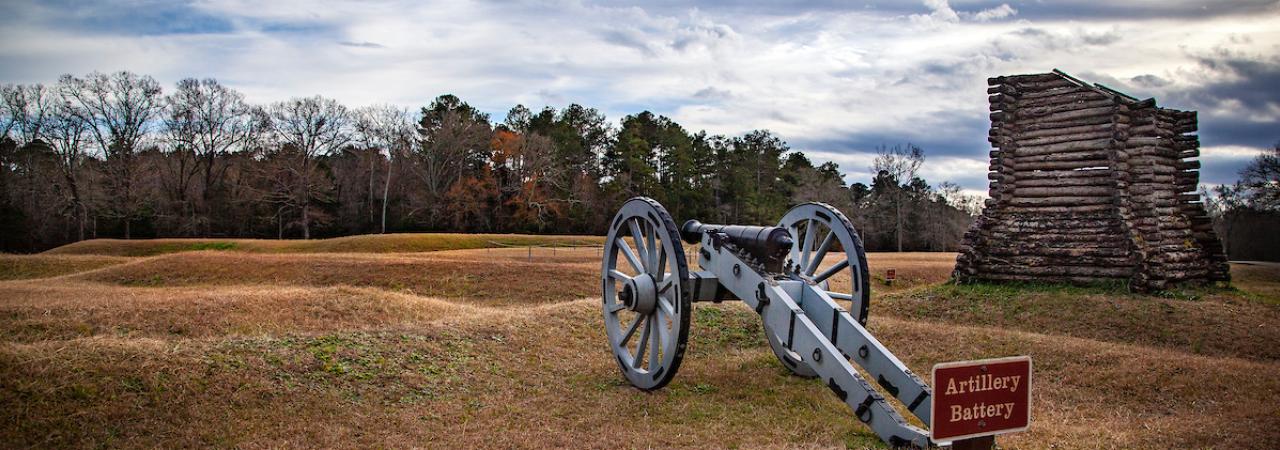 Ninety Six Cannon & Star Fort