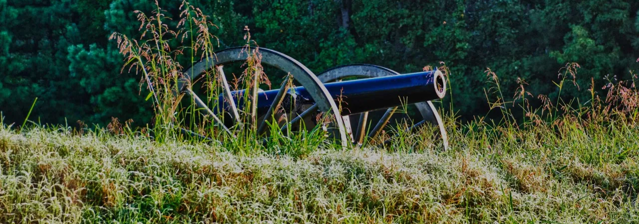 Confederate Battery 5, Petersburg Battlefield, Va.