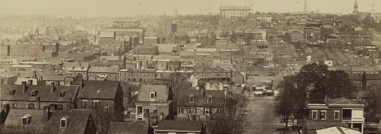 Richmond, Virginia, April, 1865, looking westward