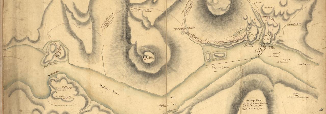 Sketch of Forts Clinton & Montgomery