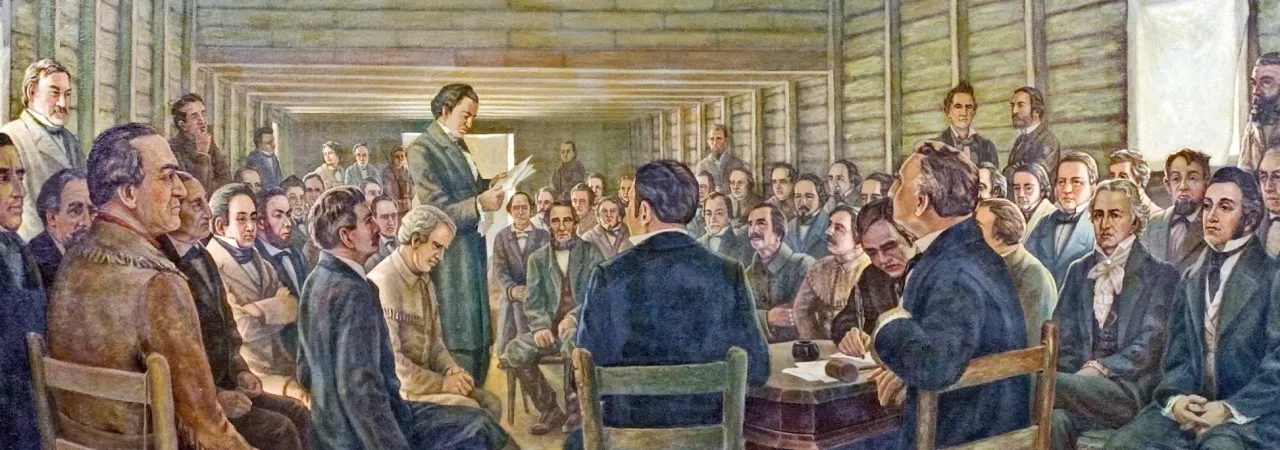 Texas Declaration of Independence at Washington-on-the-Brazos