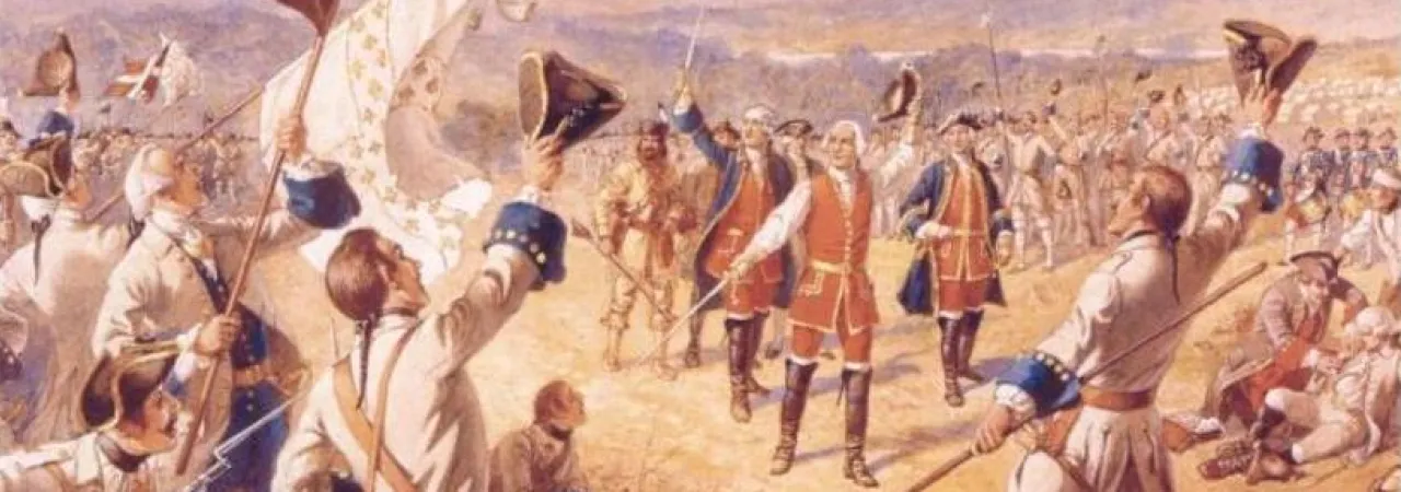 The Victory of Montcalm's Troops at Carillon