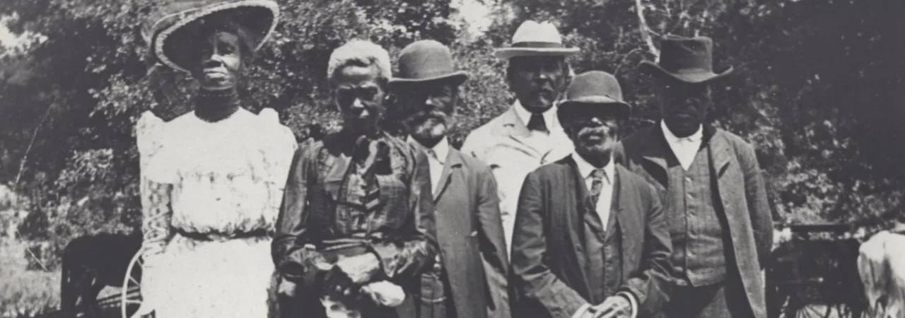 Photograph of Emancipation Day celebration, June 19, 1900