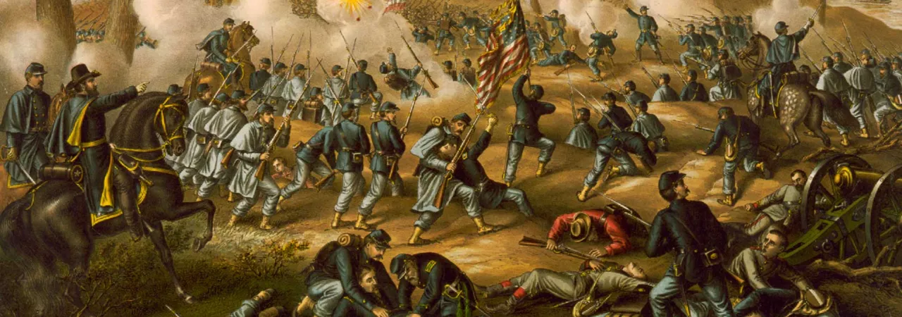 Battle of Fort Donelson—Capture of Generals S. B. Buckner and His Army, February 16th, 1862