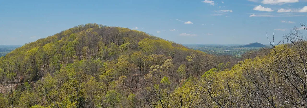 Little Kennesaw Mountain at Kennesaw Mountain National Battlefield Park, Ga.