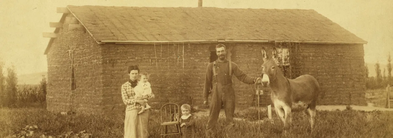 1886 Sod House near Woods Park, Custer County, Nebraska