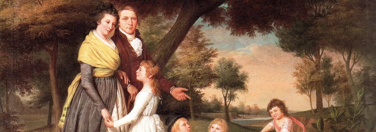 Painting of James Peale's Family