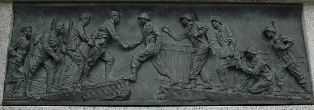 Bronze panel