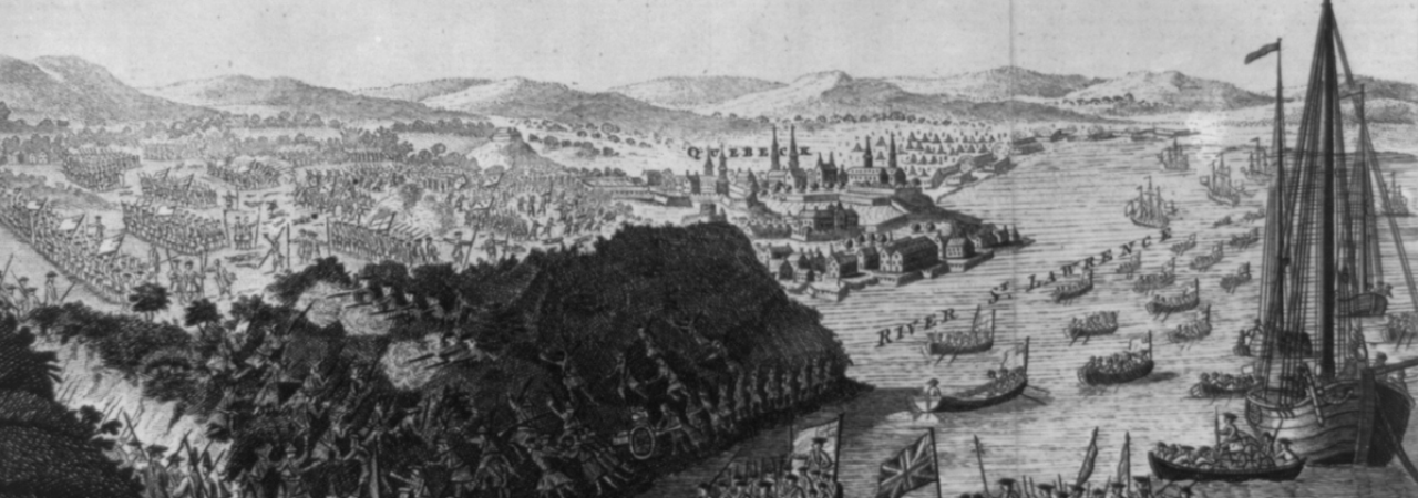 Engraving of a battle.