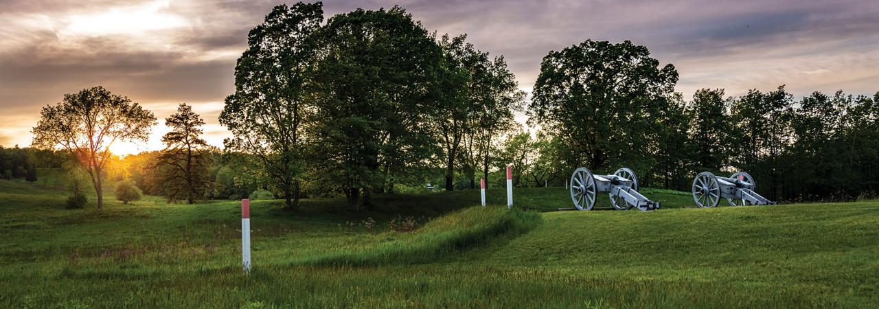 Breymann Redoubt at Saratoga National Historical Park, Stillwater, N.Y.