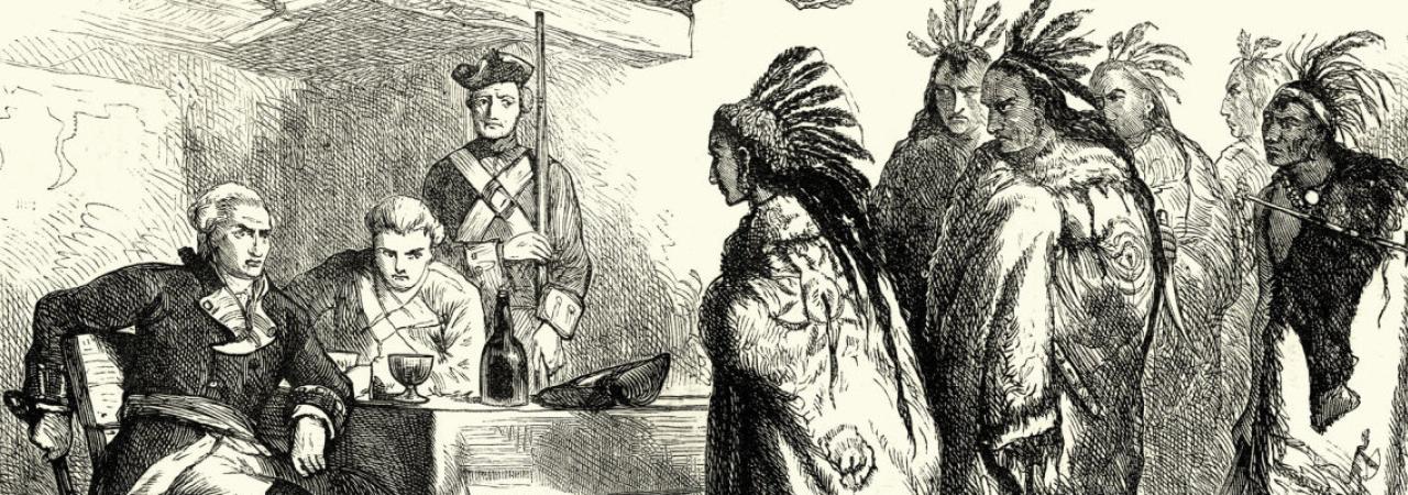British and Native Americans