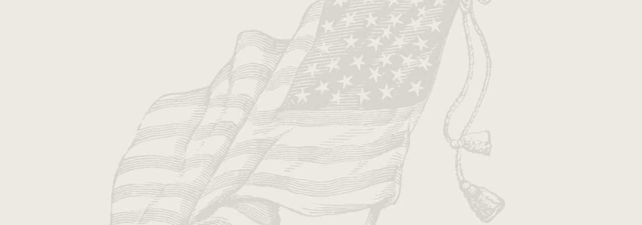 Drawing of the American Flag 76