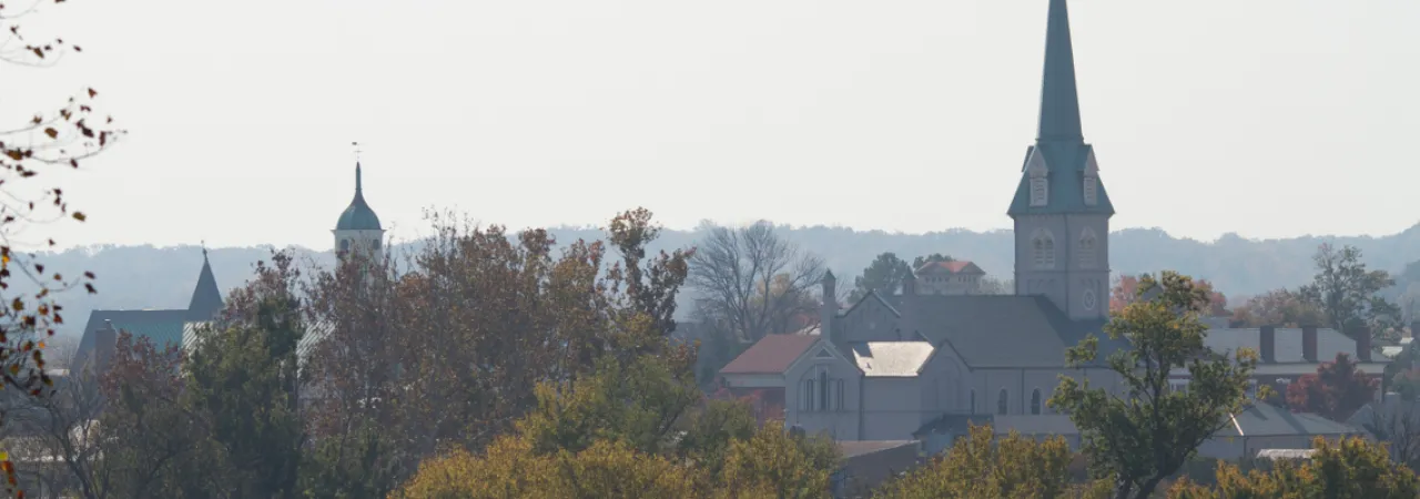 View of Fredericksburg Across the River