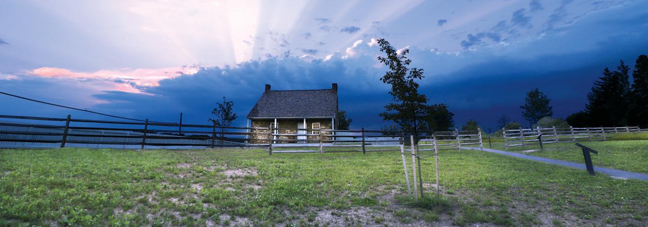 Lee's Headquarters on the Gettysburg Battlefield