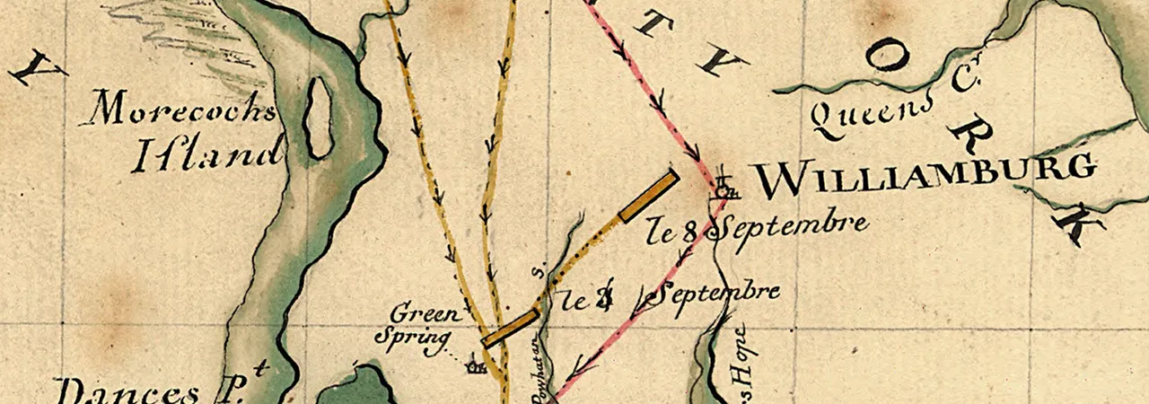 This map depicts Green Spring and its surrounding areas.