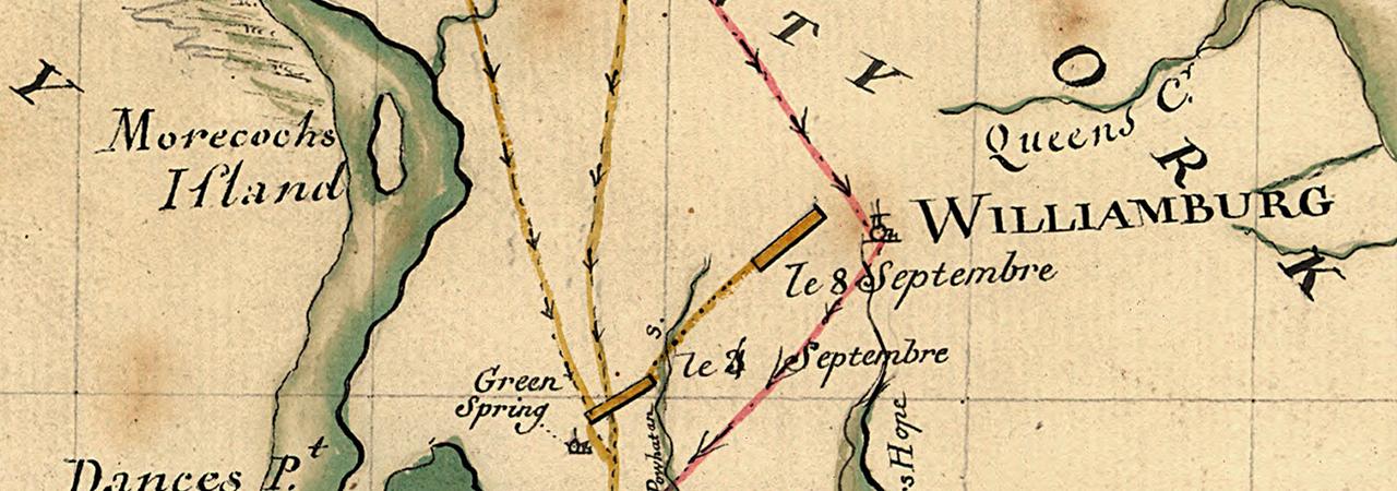 This map depicts Green Spring and its surrounding areas.