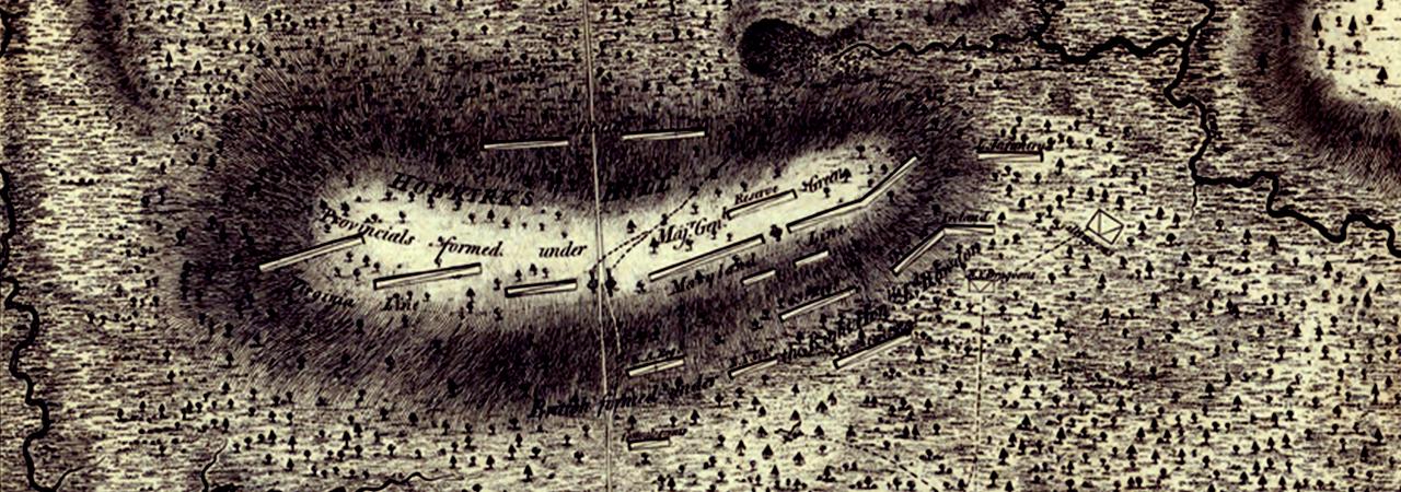 Topographical drawing of Hobkirk Hill