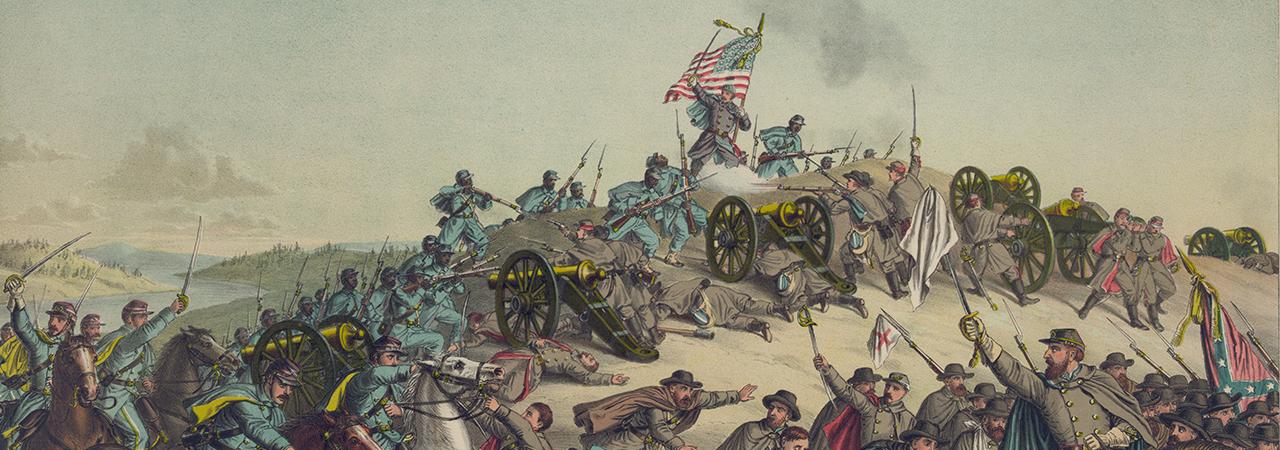 Illustration of the Nashville Battle