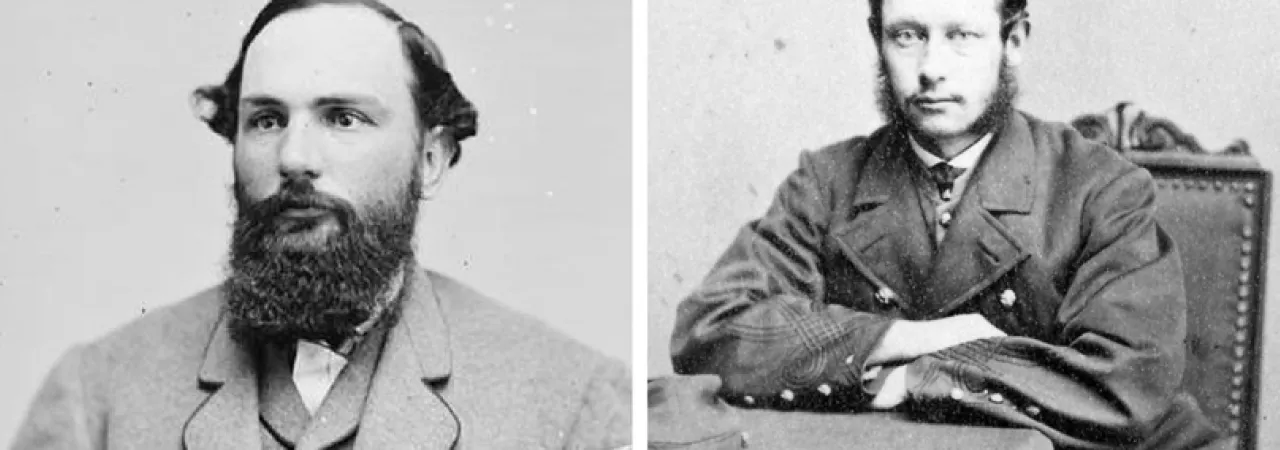 William Henry Fitzhugh Lee and Charles Redington Mudge