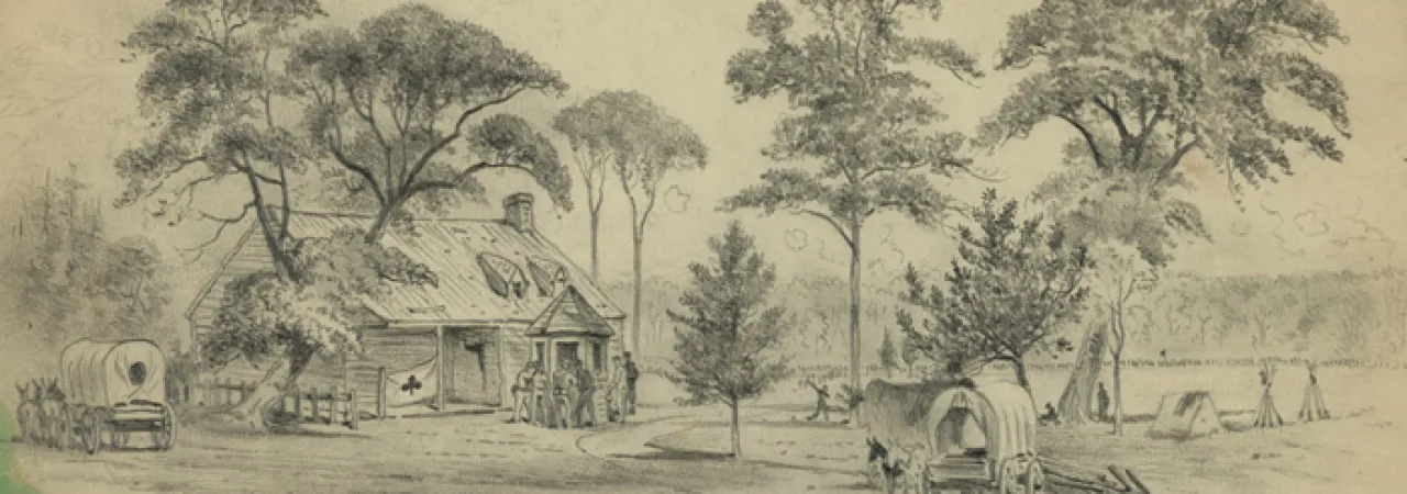Cold Harbor Tavern Illustration